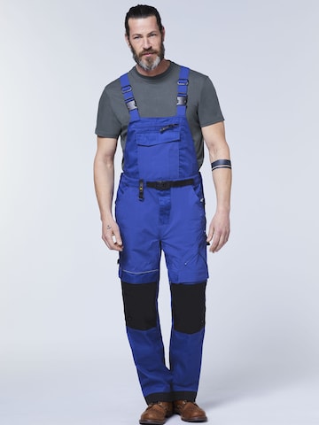Expand Regular Overalls in Blue: front