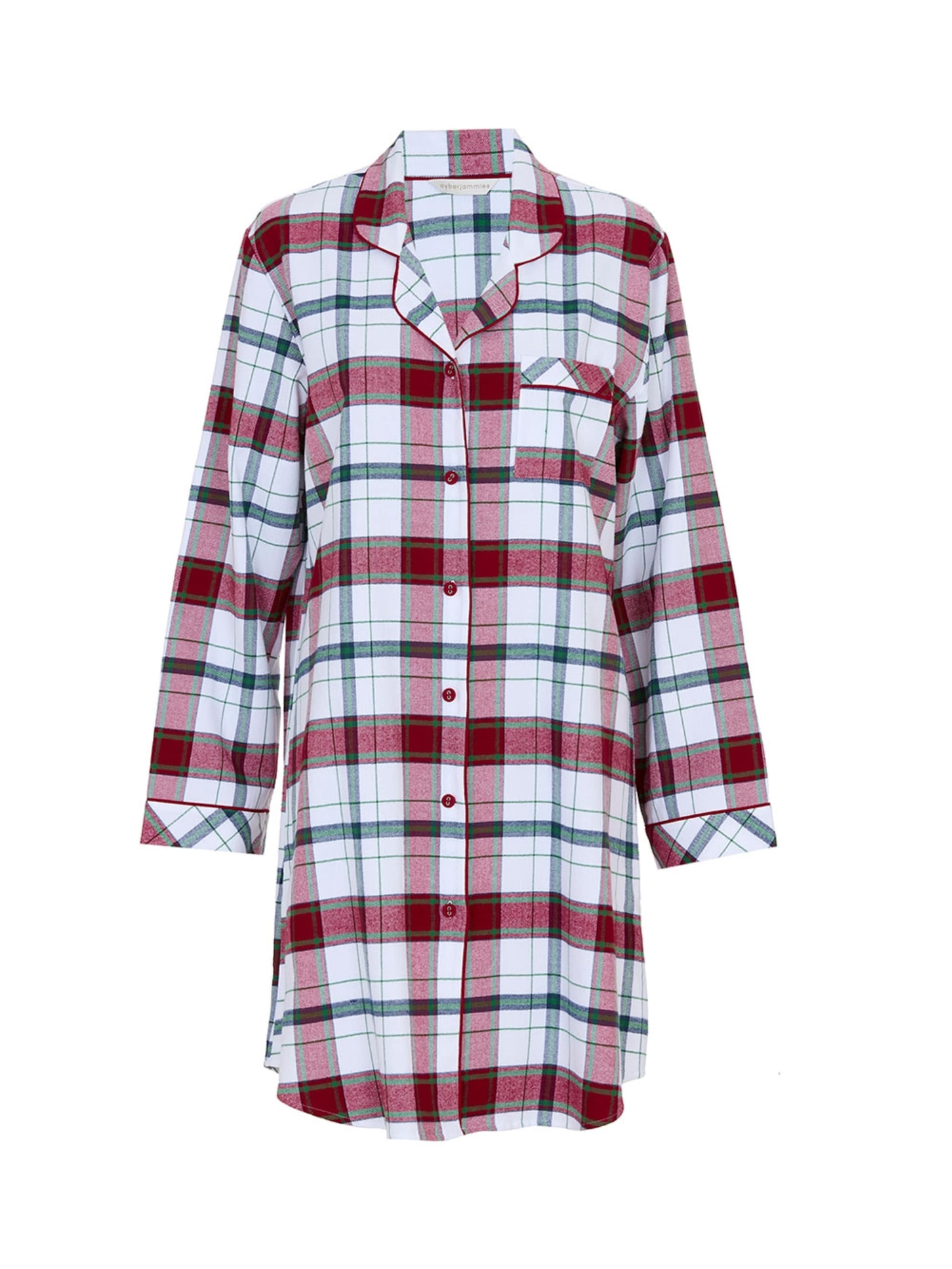 Cyberjammies Nachthemd in Weiß: Vorderseite