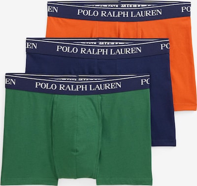 S dydžio Boxer trumpikės 'CLSSIC' iš Polo Ralph Lauren, spalva – tamsiai mėlyna / žalia / oranžinė / balta, Prekių apžvalga