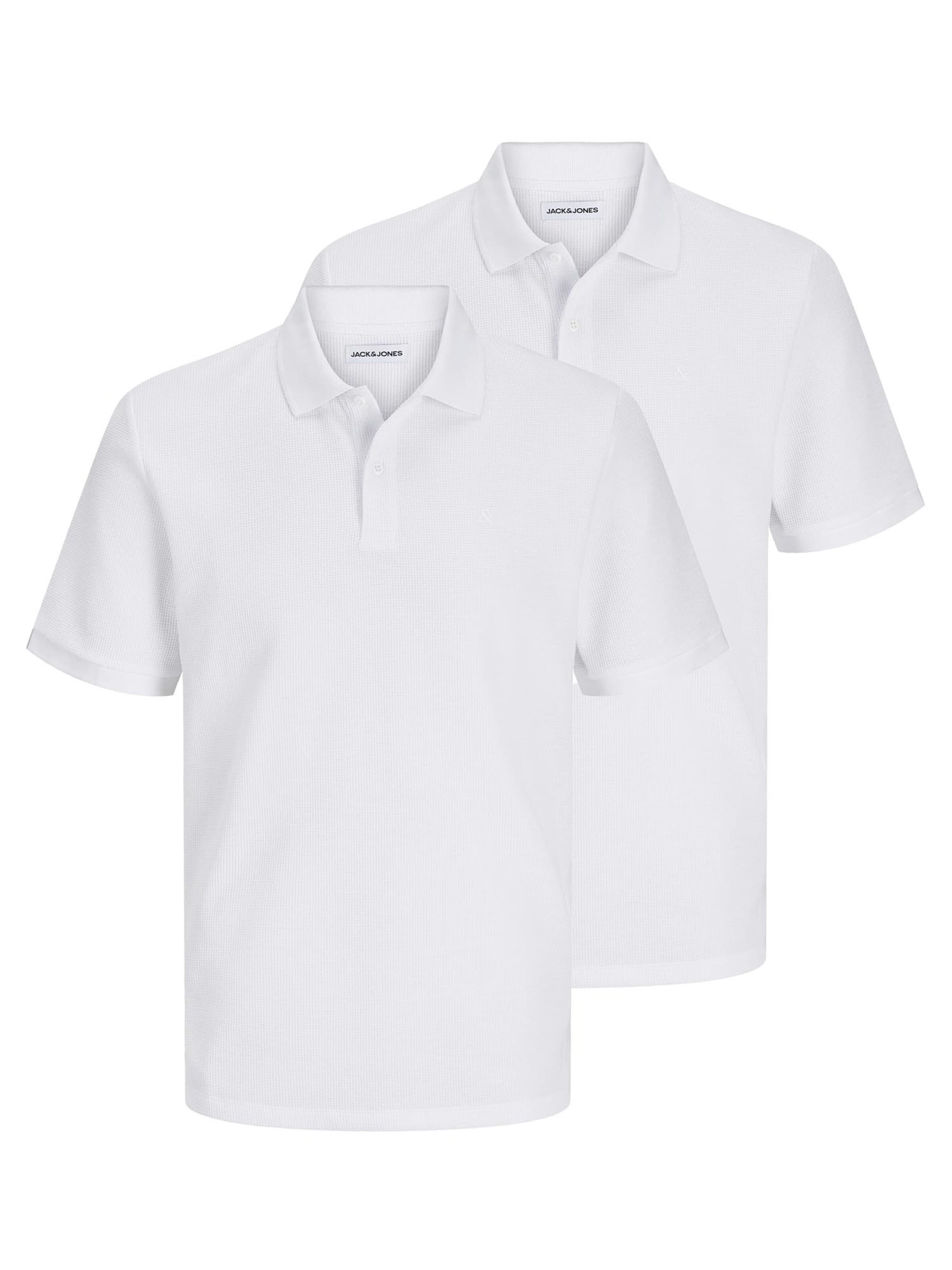 JACK & JONES Shirt 'Austin'‌‌‌‌‌‌‌‌ in Weiß: Vorderseite