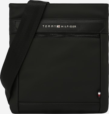 TOMMY HILFIGER Crossbody bag in Black: front