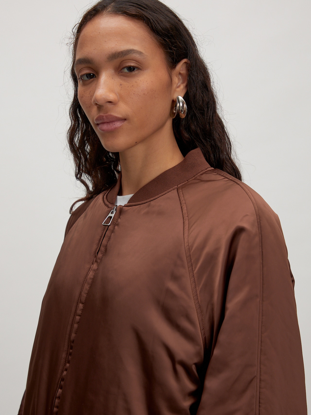 EDITED Producten Tussenjas 'Nada' Donkerbruin