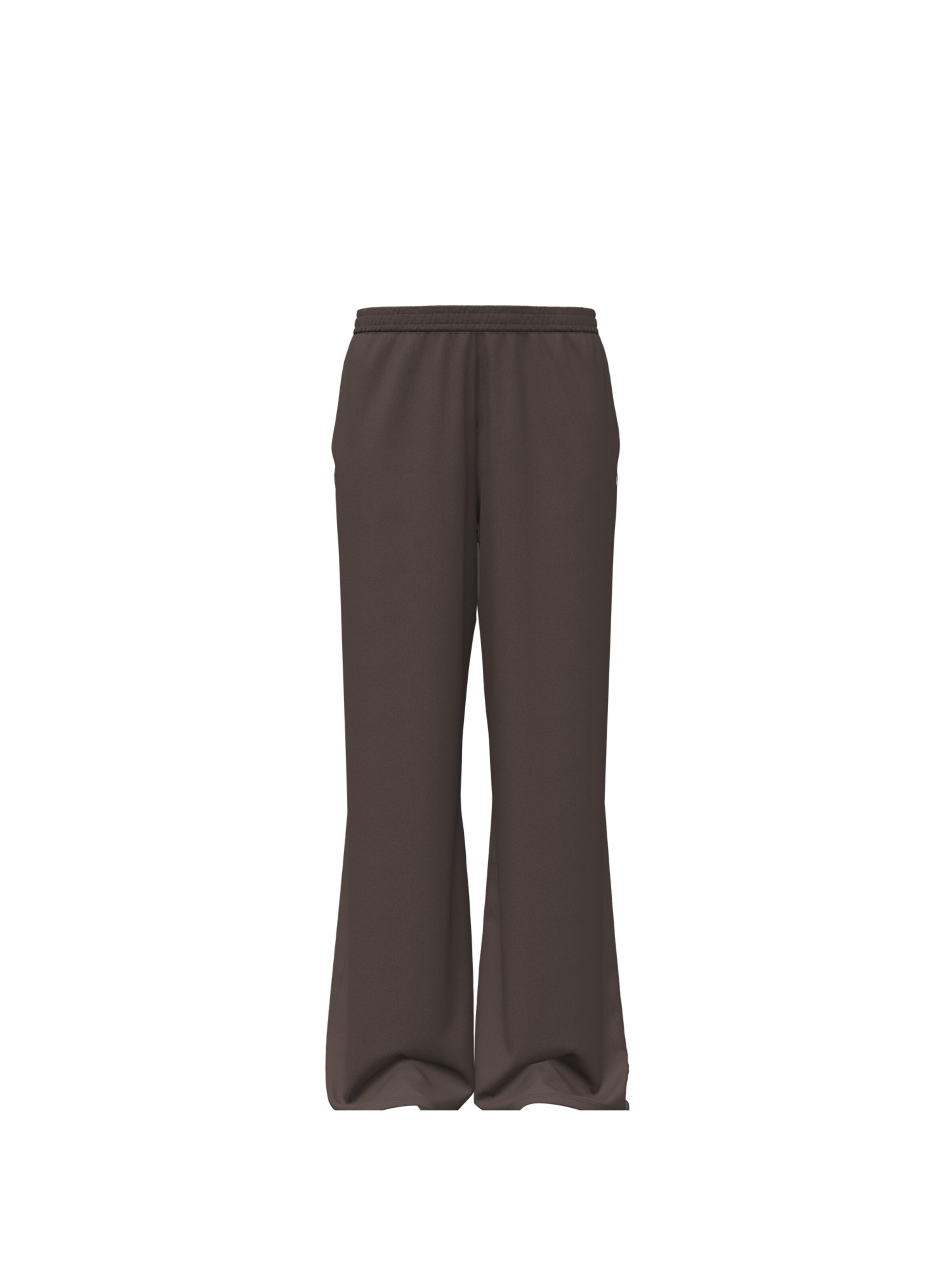 UNDER ARMOUR Wide leg Sportbroek 'Motion' in Bruin: voorkant