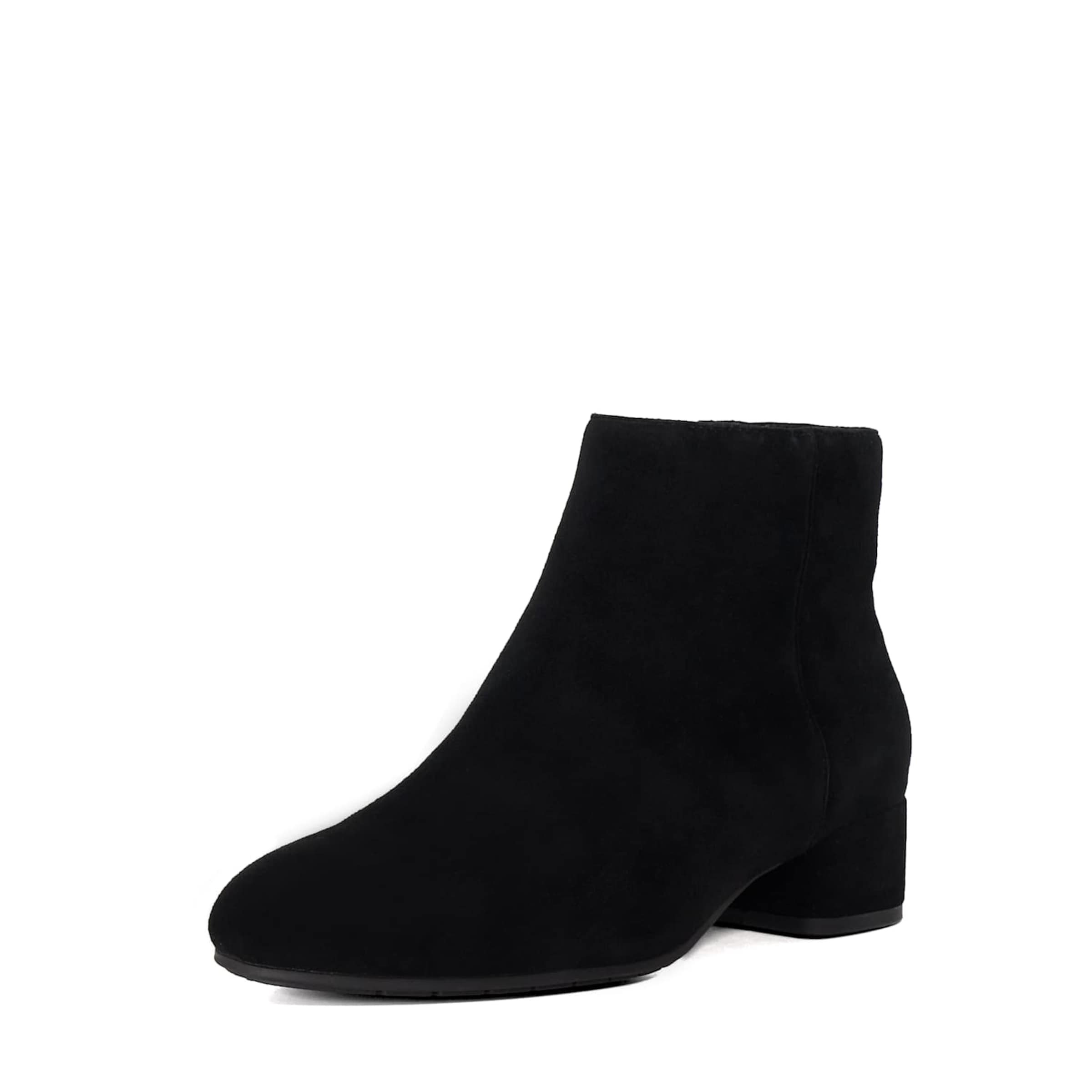 Bottines Dune LONDON en noir : devant