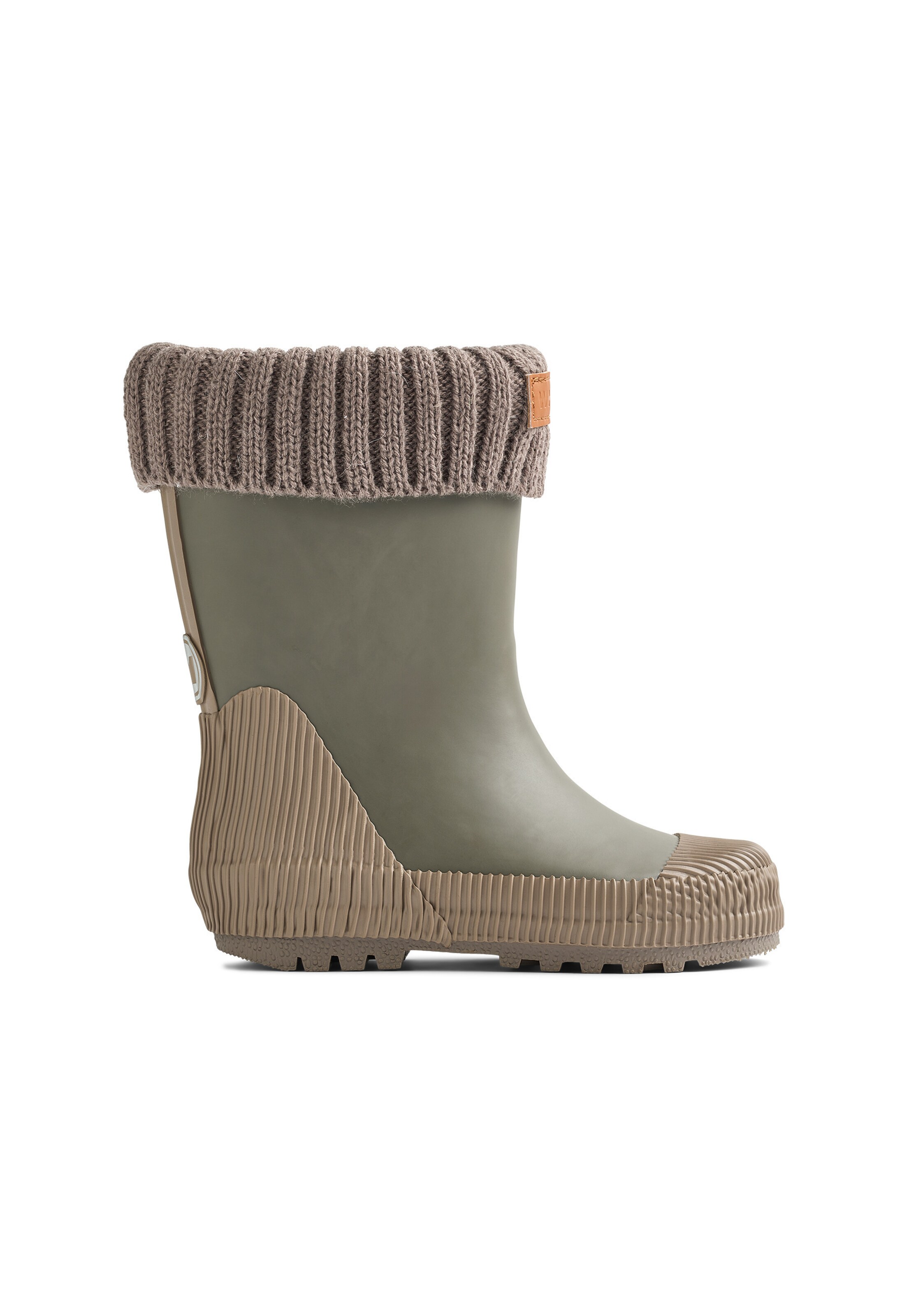 WHEAT Gummistiefel 'Thermo Wader' in Grün: Vorderseite