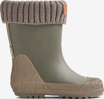 WHEAT Gummistiefel 'Thermo Wader' in Grün: Vorderseite