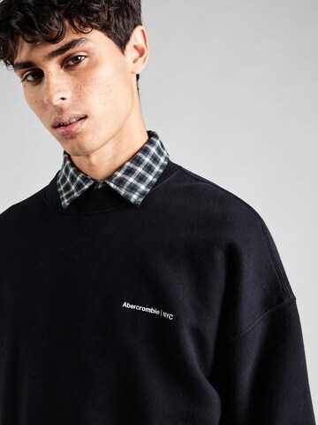Abercrombie & Fitch Sweatshirt in Schwarz