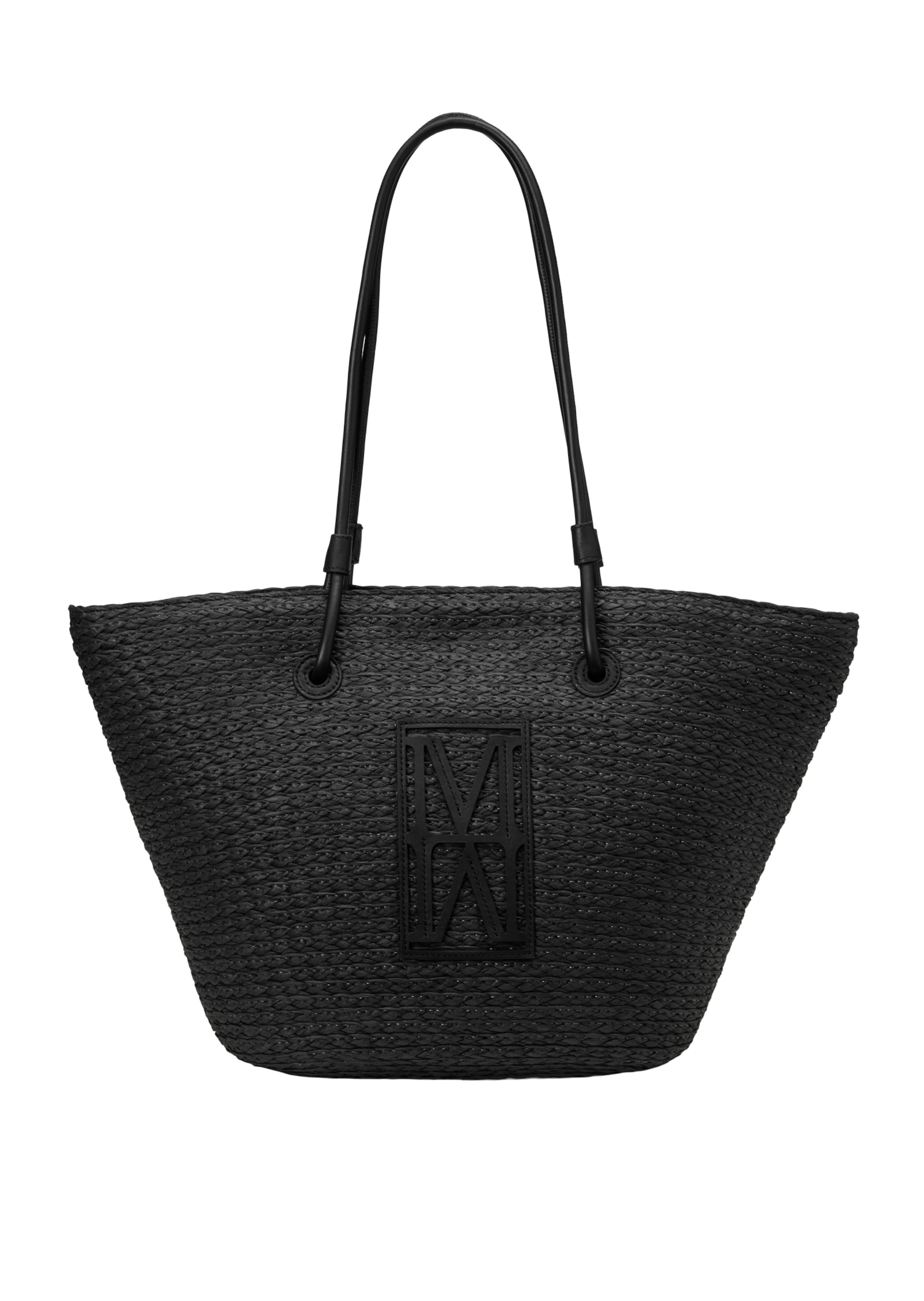 Marc O'Polo Shopper in Schwarz: Vorderseite