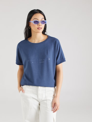 Soccx - Camiseta en azul: frente