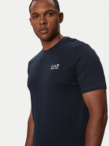 EA7 Emporio Armani Тениска в синьо