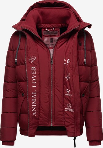 MARIKOO Winterjacke 'Taisaa' in Rot