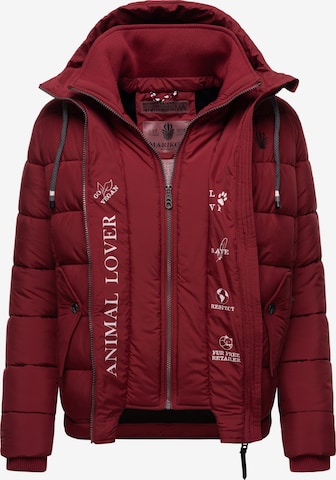 Veste d’hiver 'Taisaa' MARIKOO en rouge