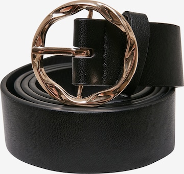 Ceinture Urban Classics en noir : devant