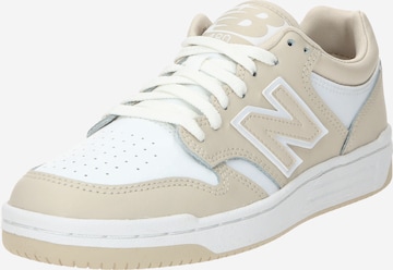 new balance - Sapatilhas baixas '480' em bege: frente