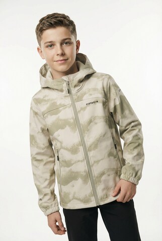 ICEPEAK Outdoor jacket 'Kulm Jr' in Beige: front
