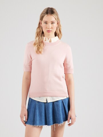 T-shirt 'Siljiaas' ARMEDANGELS en rose : devant