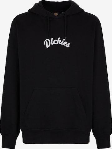 DICKIES - Sweatshirt 'FISHERSVILLE' em preto: frente