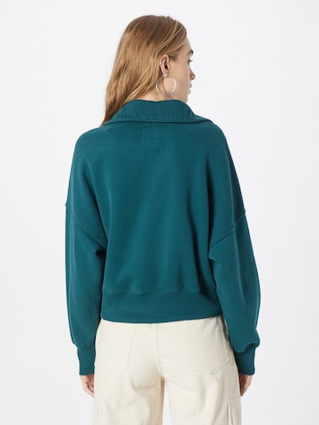 Sweat-shirt 'SUNDAY' Abercrombie & Fitch en vert