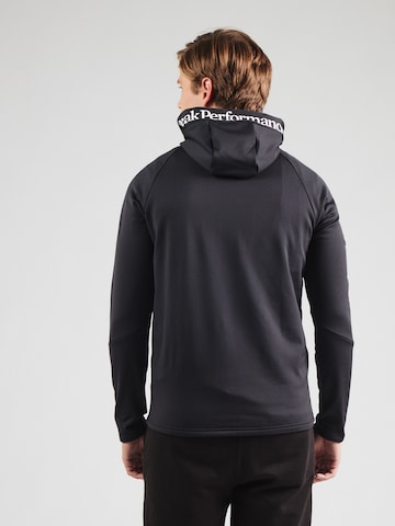 PEAK PERFORMANCE Спортивная кофта 'Rider Essentials' в Черный
