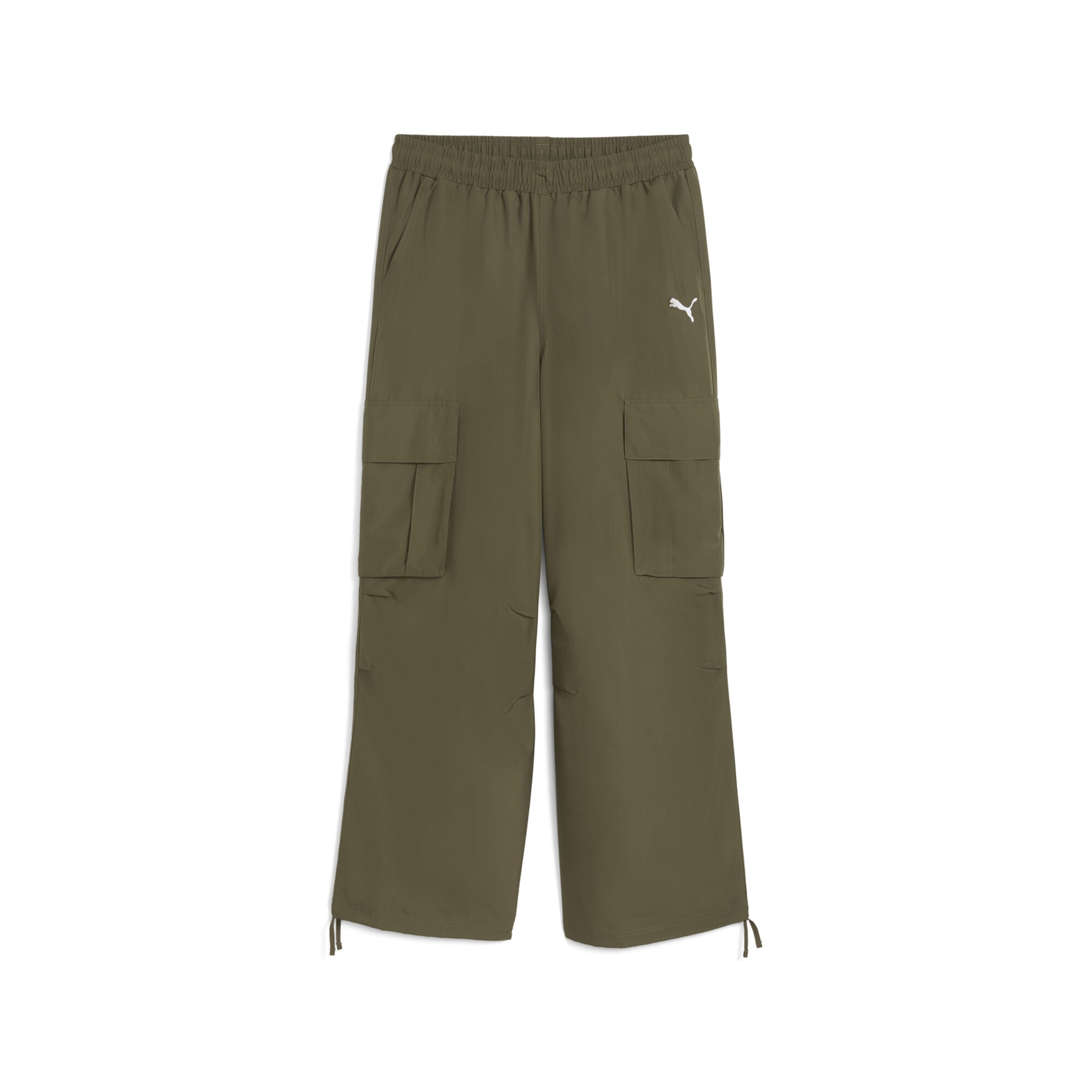 PUMA Sports trousers 'FUTURE.PUMA.ARCHIVE' in Green: front