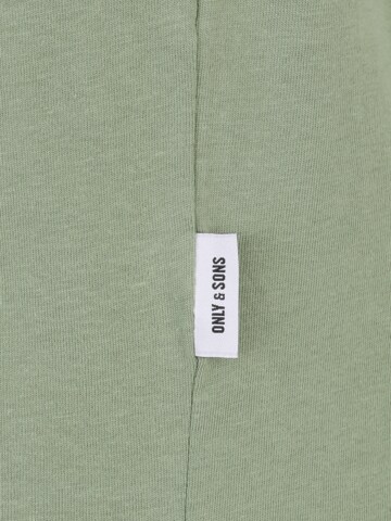 Maglietta 'onsMATT' di Only & Sons in verde