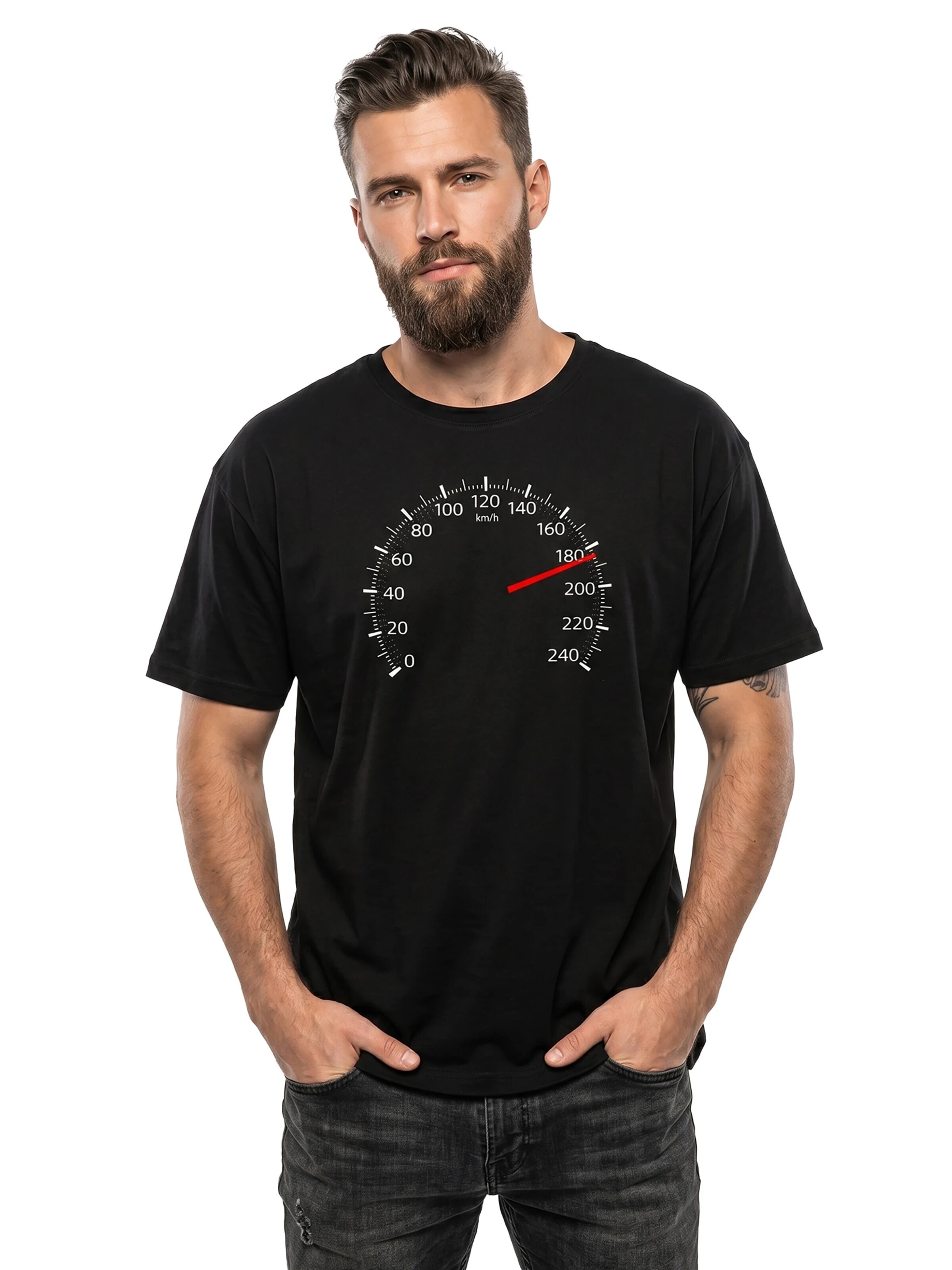 MAKAYA Shirt 'Tacho 180' in Black
