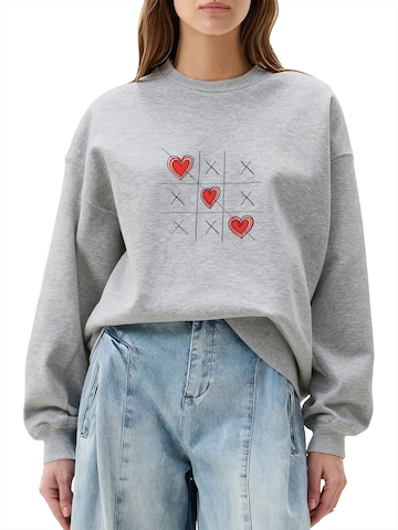 GORHEY Sweatshirt in Grey: front