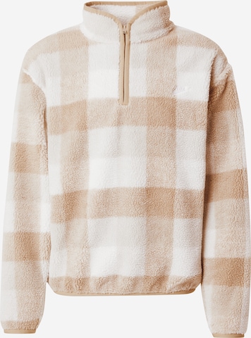 Nike Sportswear Sweatshirt 'Club' in Beige: front