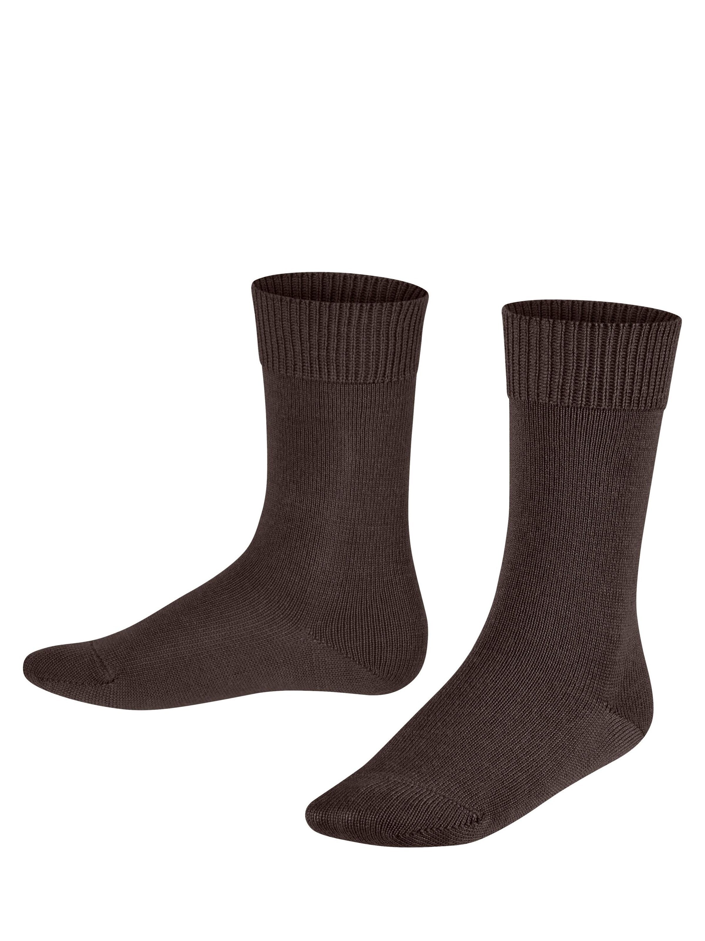 FALKE Socks 'Comfort Wool' in Brown: front