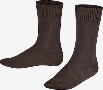 FALKE Socks 'Comfort Wool' in Brown: front