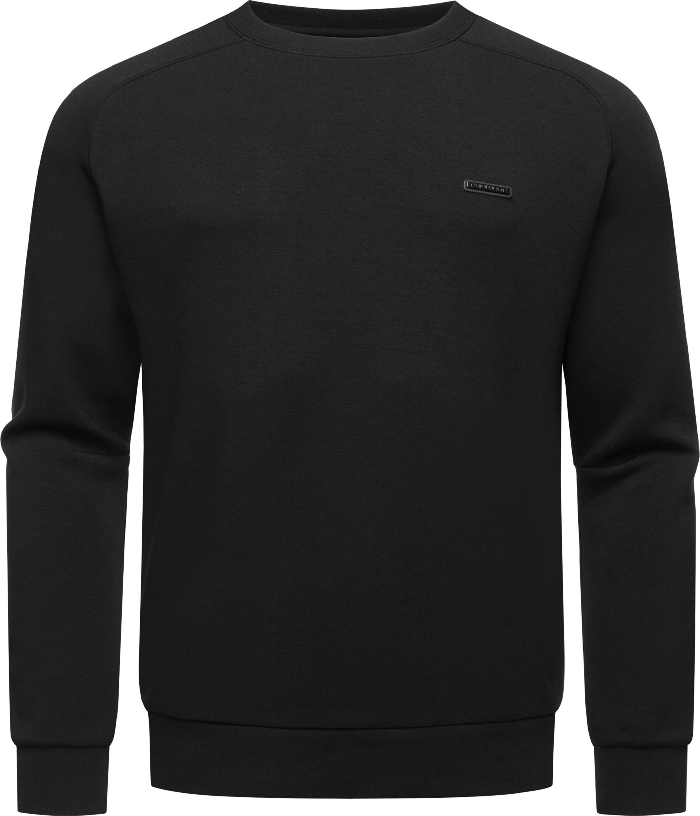 Ragwear Sweatshirt in Zwart: voorkant