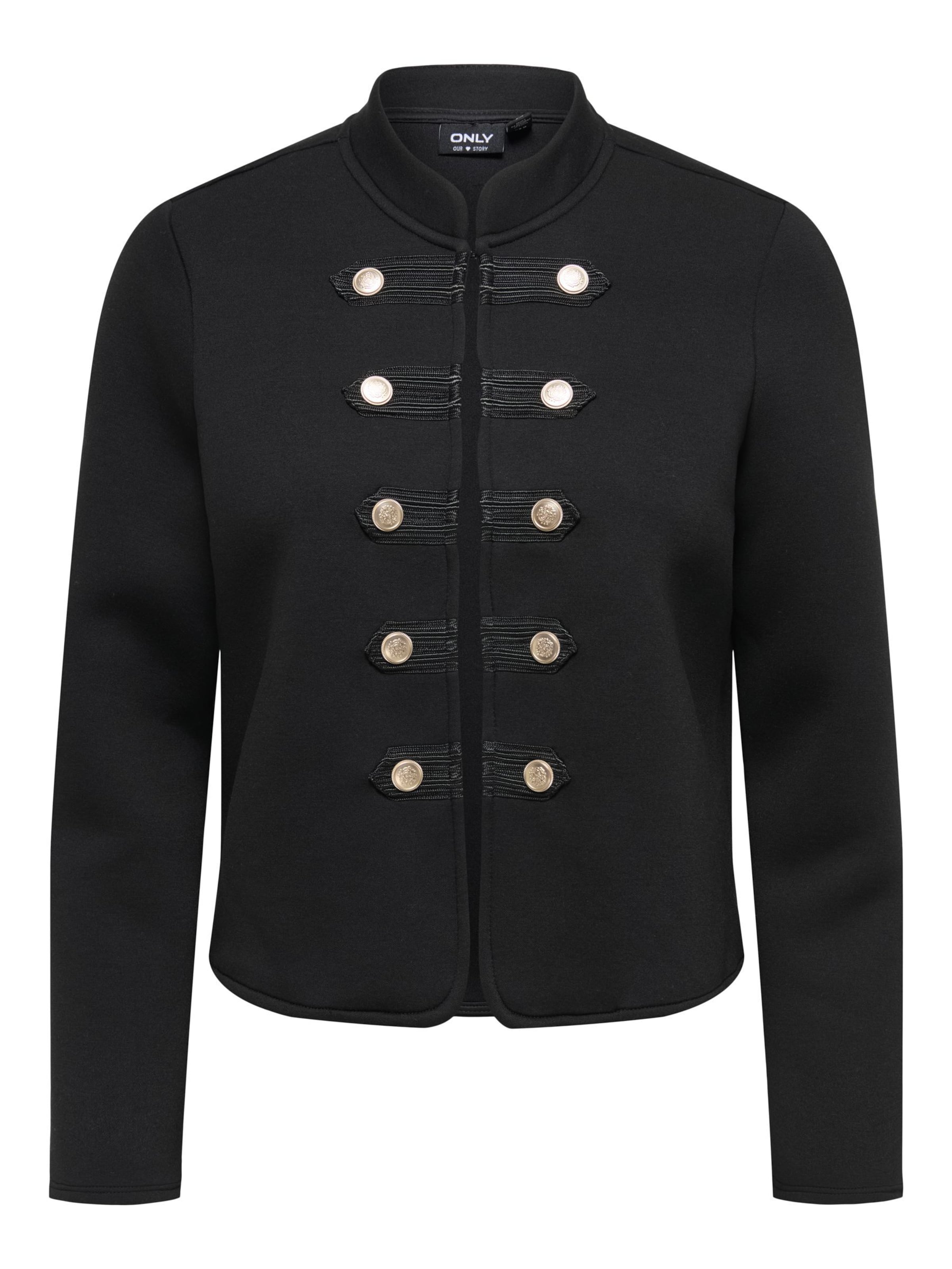 Veste de survêtement 'ONLBaze' ONLY en noir : devant