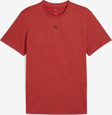 PUMA Shirt 'Tad Essentials' in Red: front
