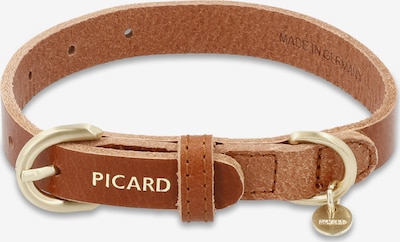Picard Hundehalsband 'Susi' in cognac / gold, Produktansicht