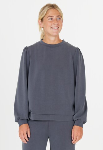Athlecia Sweatshirt 'Jillnana' in Grau: Vorderseite