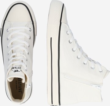 MUSTANG High-Top Sneakers in White