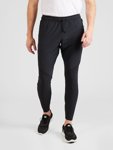 NIKE Regular Sporthose in Schwarz: predná strana