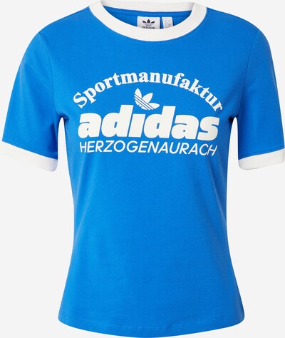 ADIDAS ORIGINALS T-Shirt 'RETRO GRX' in blau / weiß, Produktansicht