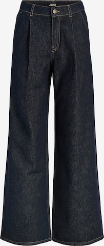 JJXX Wide leg Bandplooi jeans 'JXTokyo' in Blauw: voorkant