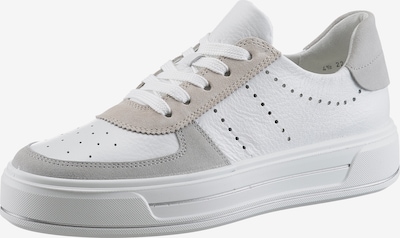 Sneaker bassa ARA di colore stucco / grigio chiaro / bianco, Visualizzazione prodotti