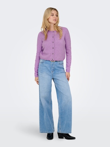 JDY Pletena jopa 'JDYChloe' | vijolična barva
