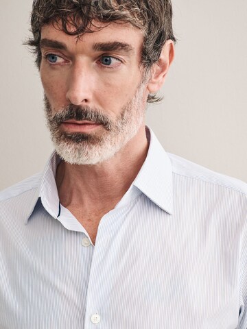 Next Slim fit Overhemd in Blauw
