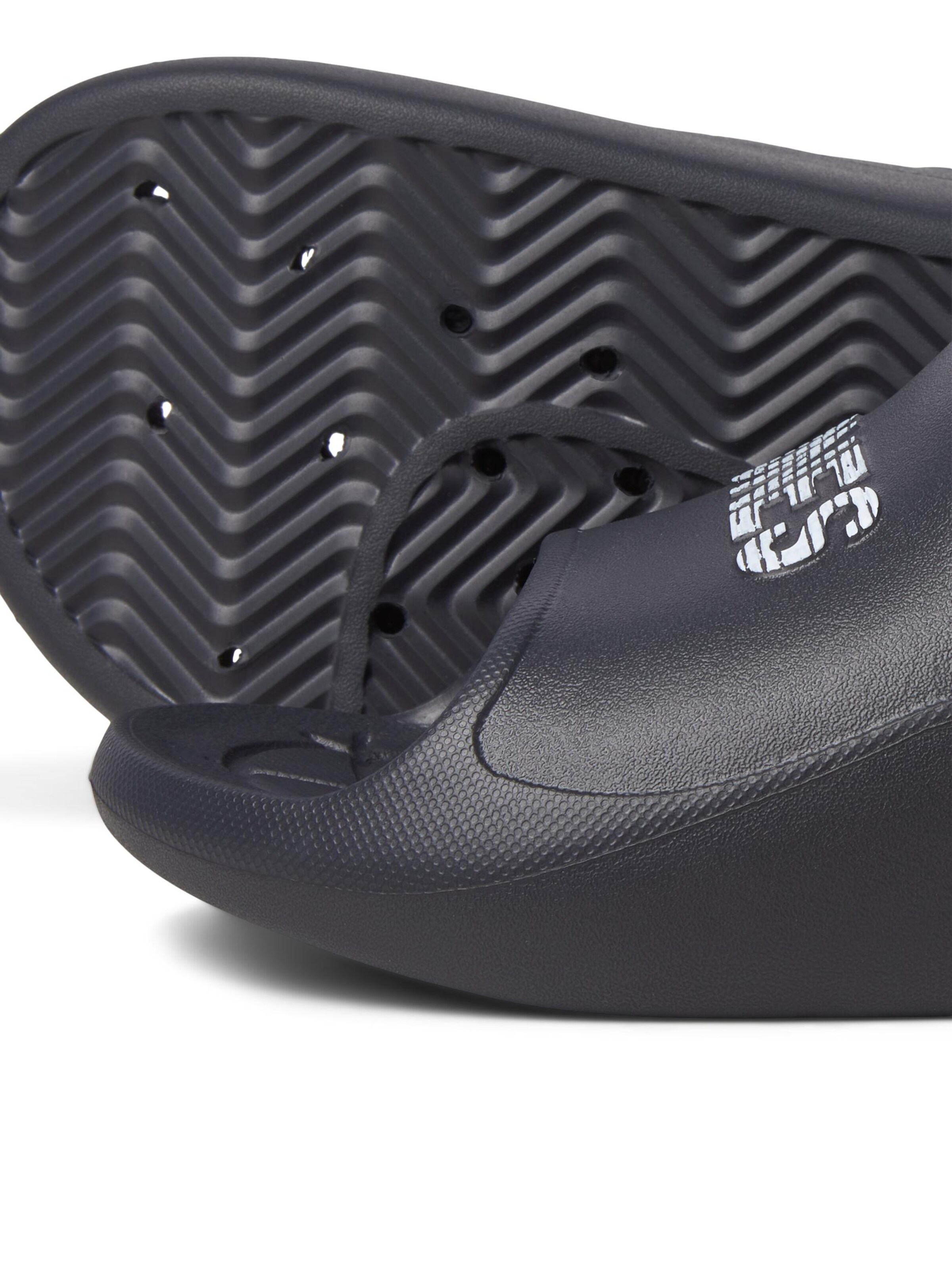 Männer Offene Schuhe JACK & JONES Pantolette 'Garrix' in Schwarz - EF32933 Männer Offene Schuhe JACK & JONES Pantolette 'Garrix' in Schwarz - EF32933