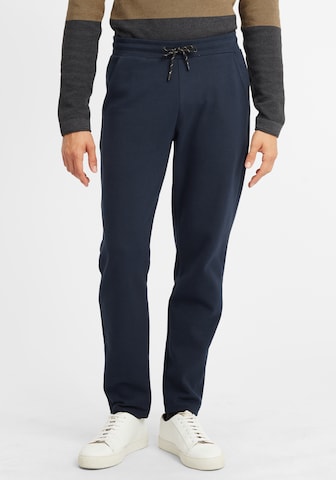 !Solid Regular Broek 'Telmo' in Blauw: voorkant