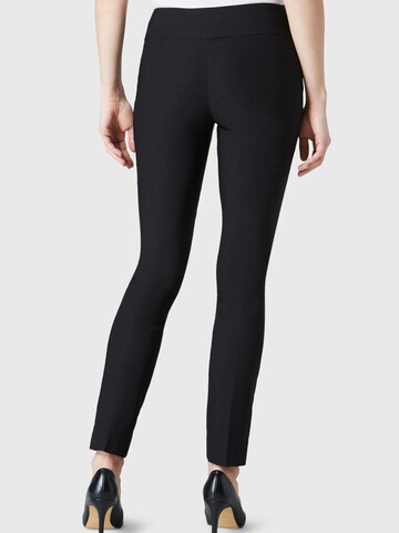 Lisette L Slimfit Broek in Zwart