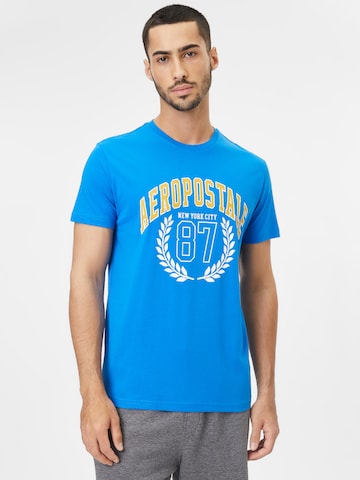 AÉROPOSTALE - Camiseta en azul: frente