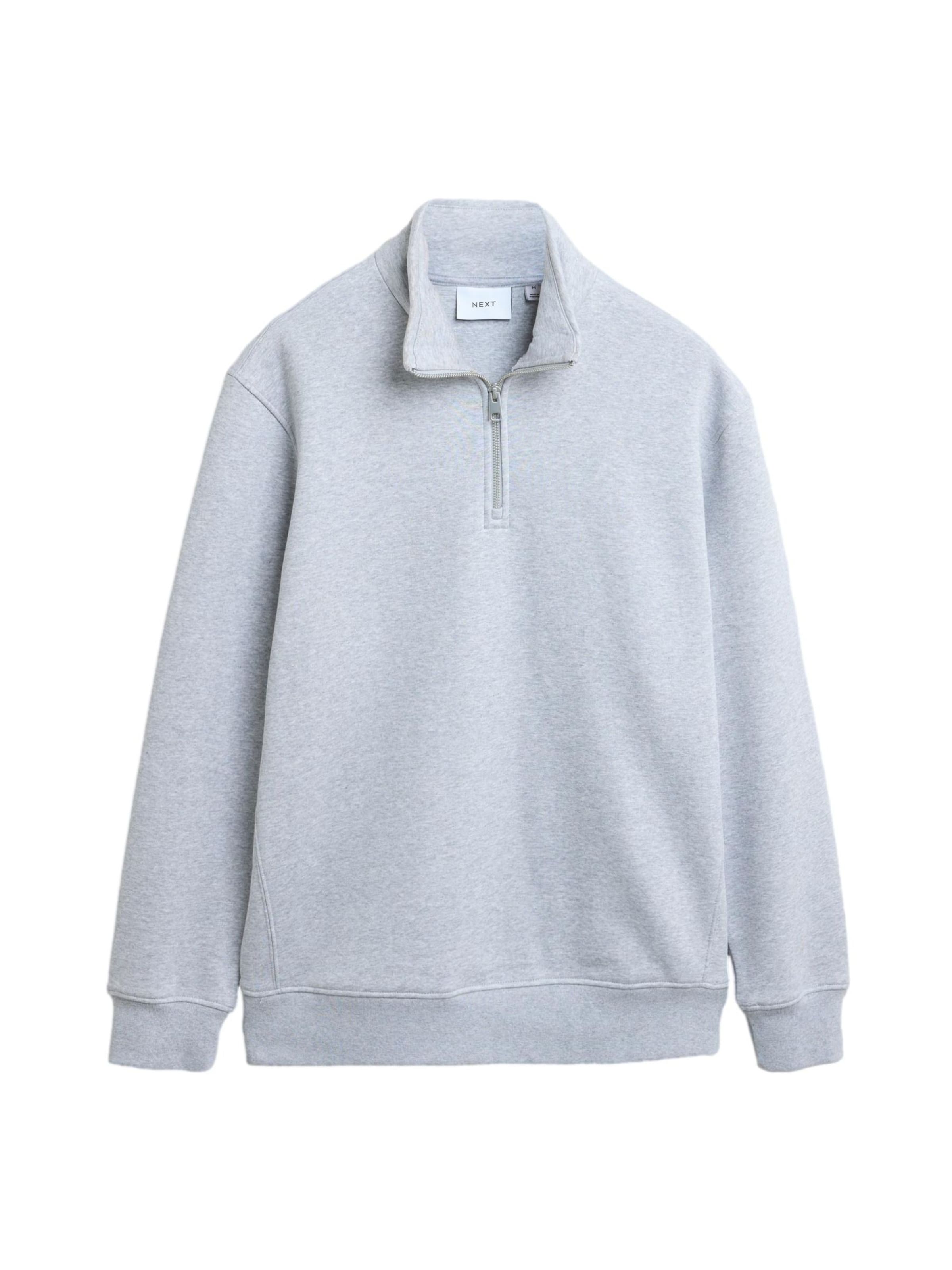 Sweat-shirt Next en gris : devant