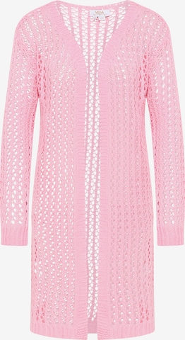 usha FESTIVAL Knit cardigan in Pink: front