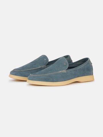 Mocassin 'Suede' Boggi Milano en bleu