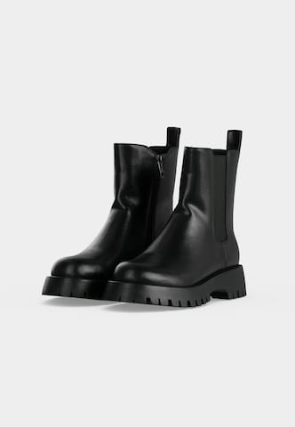 Bianco - Botas Chelsea 'Aarchie' en negro